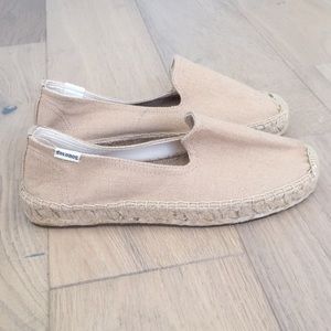 Soludos platform espadrille smoking loafer